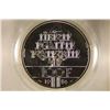 Image 2 : 1986 FRANCE 100 FRANC SILVER PIEDFORT BU