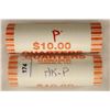 Image 1 : 2-$10 ROLLS OF STATE QUARTERS 2008-P ALASKA &