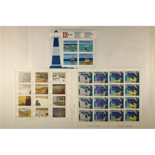 $7.92 FACE VALUE CANADA MINT UNUSED STAMPS