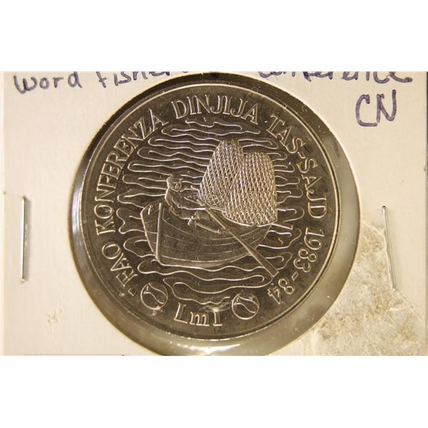 1984 REPUBLIC OF MALTA WORLD FISHERIES CONFERENCE