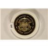 Image 2 : 2'' GOLD PLATED REPLICA 1877 $50 "THICK PLANCHET"