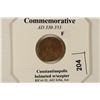 Image 3 : 330-333 A.D. COMMEMORATIVE ANCIENT COIN (FINE)