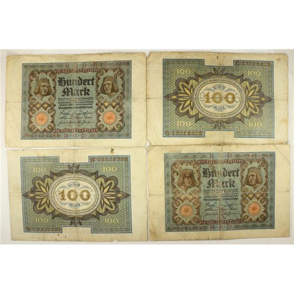 4-1920 GERMAN 100 MARKS