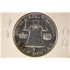 Image 2 : 1963 SILVER PROOF FRANKLIN HALF DOLLAR WITH