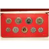 Image 2 : 1976 MALTA 9 COIN DECIMAL PROOF SET, ORIGINAL MINT