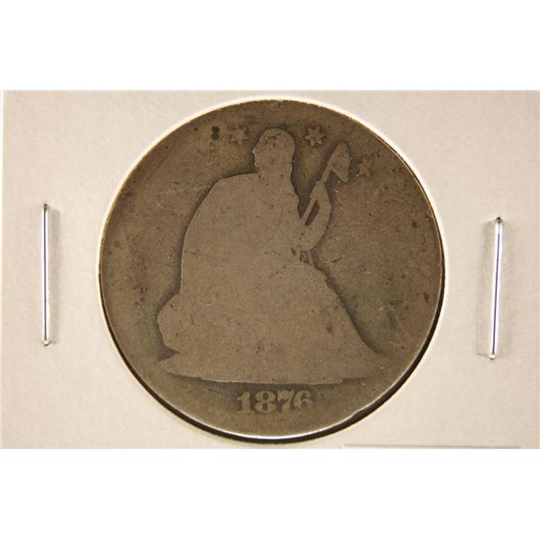 1876-S SEATED LIBERTY HALF DOLLAR