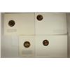 Image 2 : 4-ASSORTED FRANKLIN MINT HOLIDAY CARDS WITH BRONZE