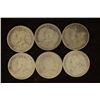 Image 2 : 6 ASSORTED CANADA SILVER 10 CENTS WITH A COUPLE