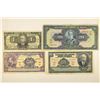 Image 1 : 4 ASSORTED PIECES OF BRAZIL CURRENCY. 1 REIS,