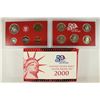 Image 2 : 2000 US SILVER PROOF SET (WITH BOX)