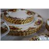 Image 3 : Royal Albert Old Country Roses Chinaware (Gravy Bowl, Plates, S+P Shakers, etc.)