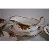 Image 8 : Royal Albert Old Country Roses Chinaware (Gravy Bowl, Plates, S+P Shakers, etc.)