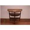 Image 1 : *3-Tiered Half-Moon Wooden End Table (22" Tall)