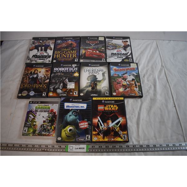 Nintendo Gamecube Games