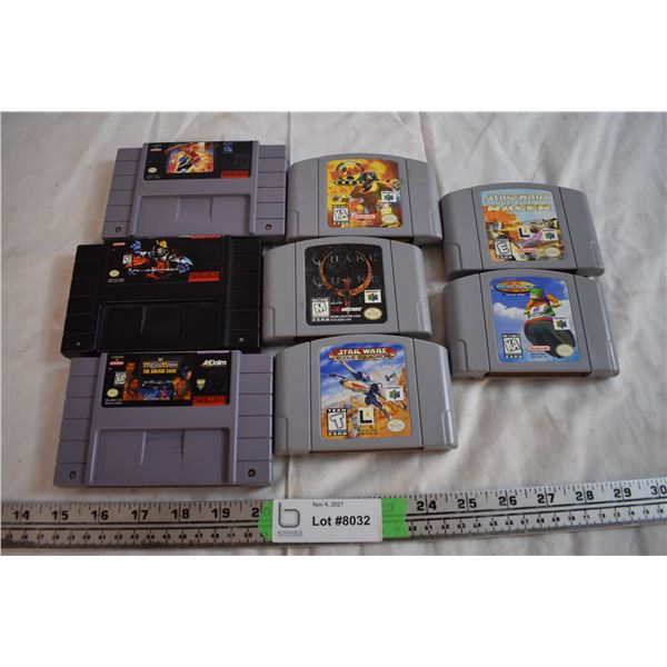 SNES and N64 Games