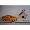 Image 1 : Large Plastic Kodak Racecar and Snoopy Sno-Cone Maker