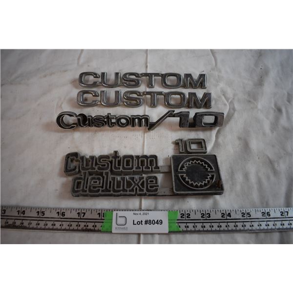 Chevrolet Custom Emblems