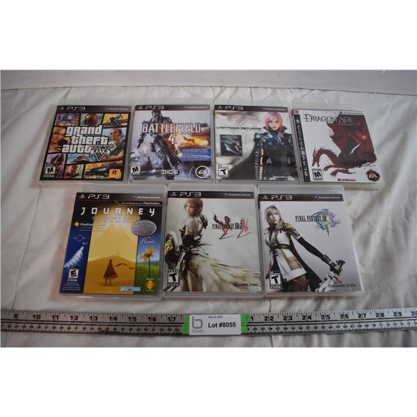 PS3 Games - Final Fantasy, Dragon Age, etc.