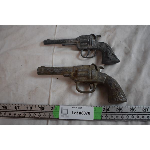 (2) Vintage Cap Guns
