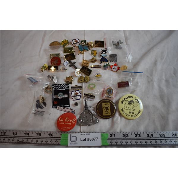 Saskatchewan and Misc Pins