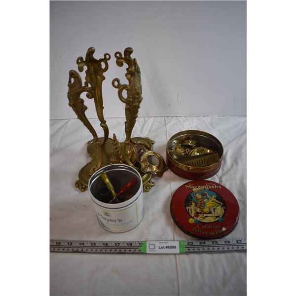 Misc Brass with Tins