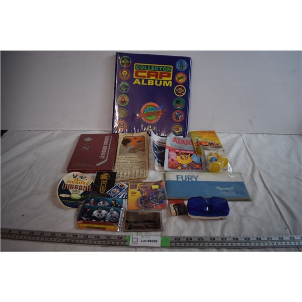 Collector Cap Album and Misc