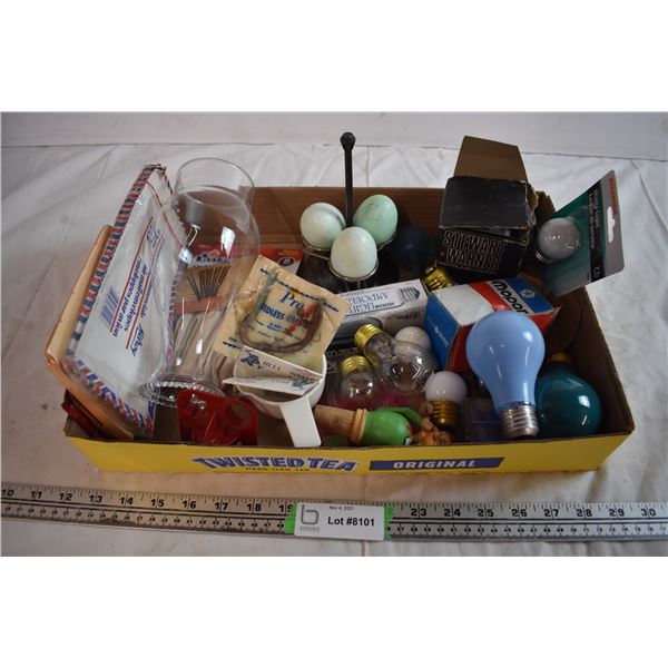 Lightbulbs, Lampshade, and Misc