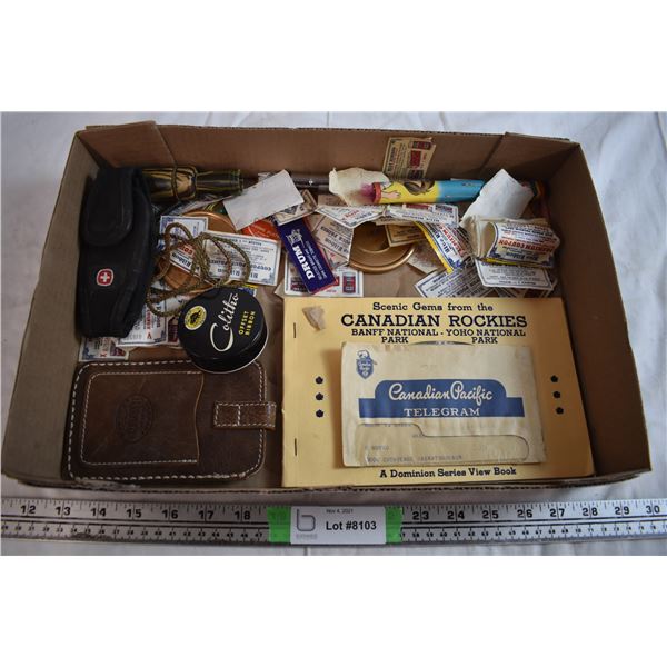 Vintage Coupons, Rockies View Book, and Misc