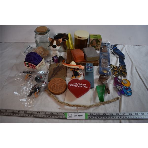 Matches, Golfball Marker, and Misc