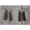 Image 2 : (4) Pairs of Pocket Knife Earrings (1 1/4" Closed, 2" With Blade)