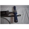 Image 4 : Squash Racket, Badminton Racket, and Bike Pump