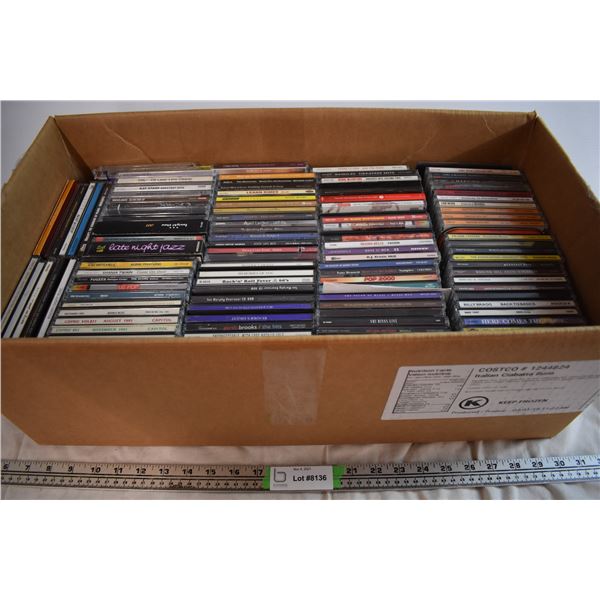 Box of Various CDs