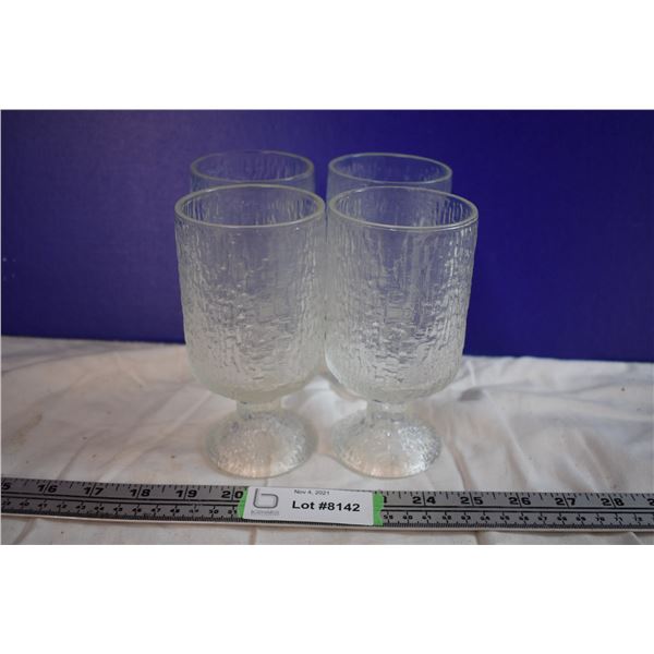 (4) Textured Glasses