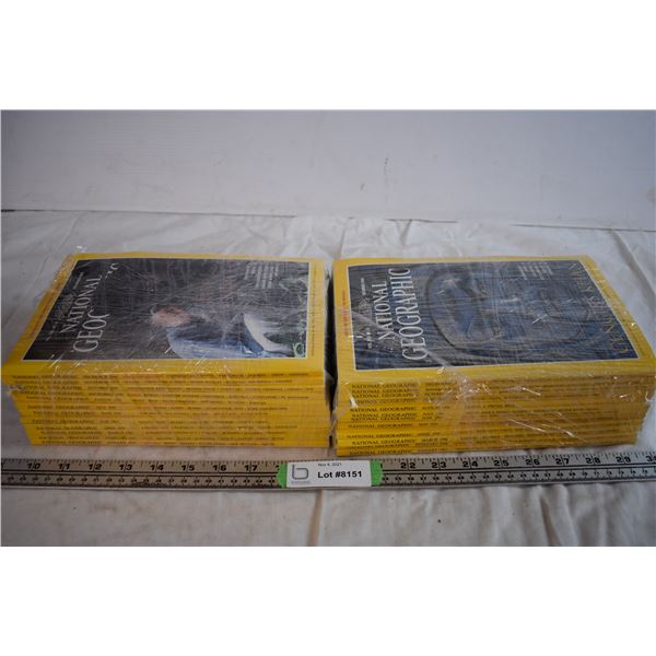 National Geographic Complete Sets - 1995, 1996