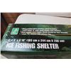 Image 2 : 6’x8x6’10” ice fishing shelter in box