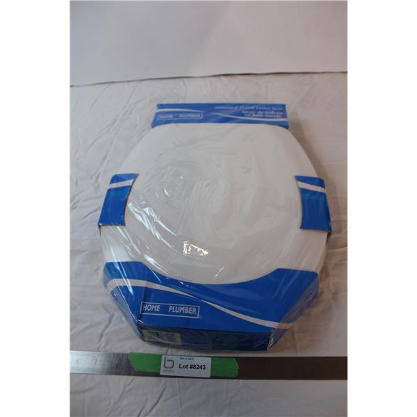 Moulded wood toilet seat 16.5” new in packaging