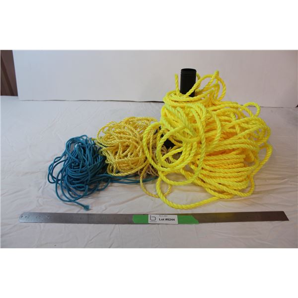 Twisted polypropylene rope