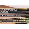 Image 4 : *Five wooden right handed hockey sticks