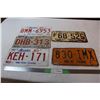 Image 1 : Vintage licence plates, 57 sask, and others