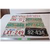 Image 1 : 1960 Sask licence plate with others