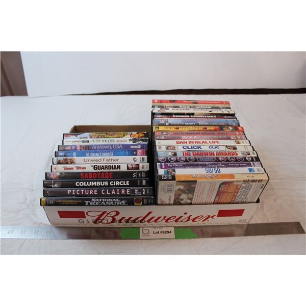 Lot of misc. Movie dvds