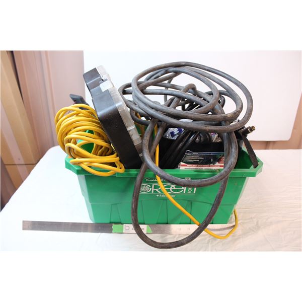 *Air hose and extention cord lot
