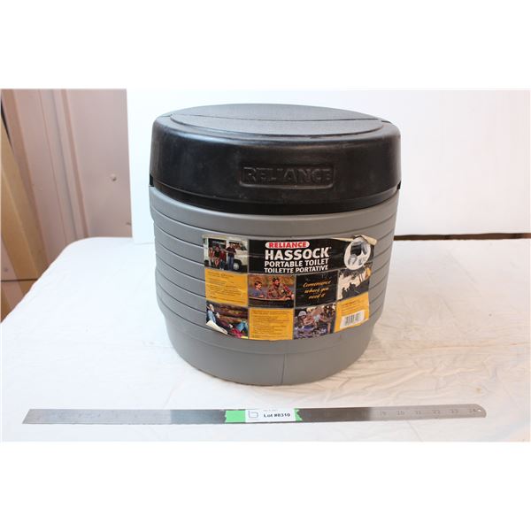 Hassock portable toilet