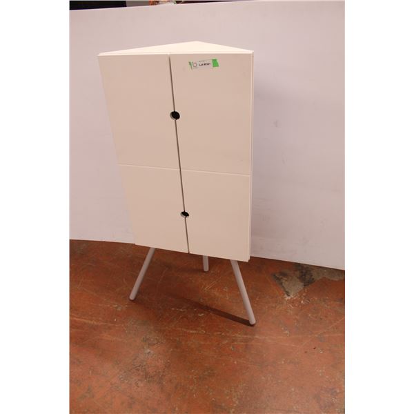 *Corner office cabinet 44” tall 13” depth