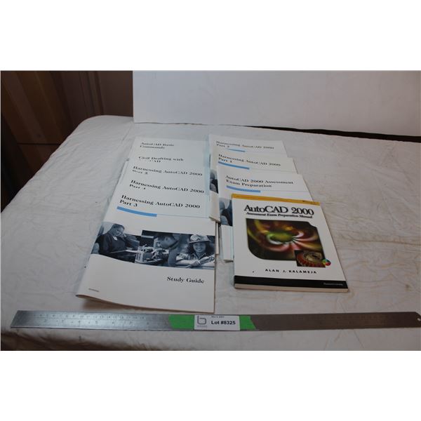 Auto cad 2000 study guides and manuels