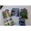 Image 1 : Hot wheels car in box, Star Wars episode 1 action fleet model, GI Joe table cloth, “The Nam” comic b