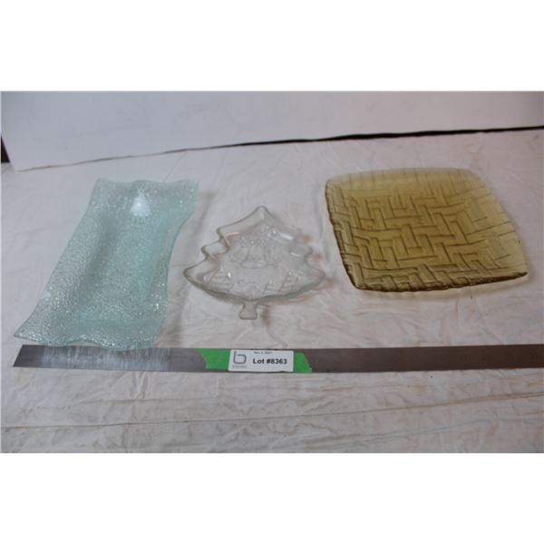 Decorative glass plates