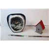 Image 1 : Painted vase, painted birdhouse