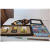 Image 1 : misc. Items; bulletin board, photo frames, wildlife art