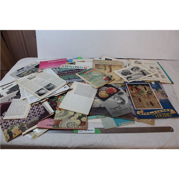 Vintage crochet patterns